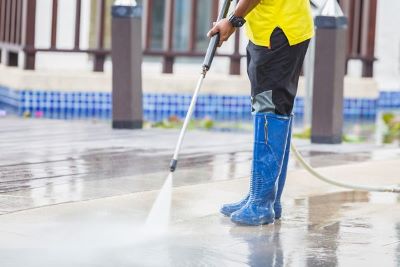 Pressure washing technique
