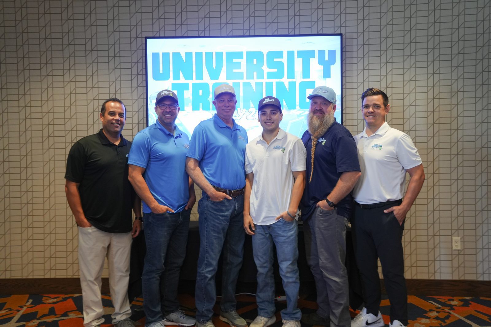 The Bin Blasters HQ team at University Training